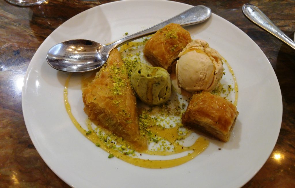 Ottoman Taverna Baklava dessert Man Talk Food