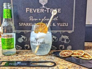 Fever Tree Sparkling Lime Yuzu Soda Cocktail